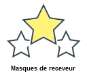 Masques de receveur