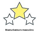 Masturbateurs masculins