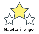 Matelas ŕ langer