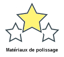 Matériaux de polissage