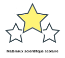 Matériaux scientifique scolaire