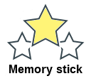 Memory stick