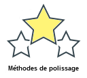 Méthodes de polissage