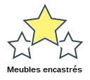 Meubles encastrés