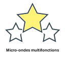 Micro-ondes multifonctions