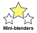 Mini-blenders
