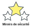 Miroirs de sécurité