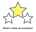 Mises ŕ niveau de processeur