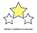 Moules ŕ bonbons et chocolat