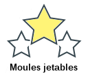 Moules jetables