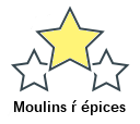 Moulins ŕ épices