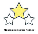 Moulins électriques ŕ cônes