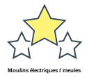 Moulins électriques ŕ meules