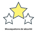 Mousquetons de sécurité