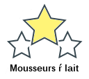 Mousseurs ŕ lait