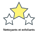 Nettoyants et exfoliants
