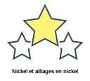 Nickel et alliages en nickel