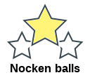 Nocken balls