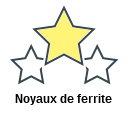 Noyaux de ferrite