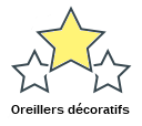 Oreillers décoratifs