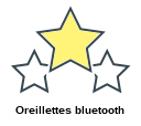 Oreillettes bluetooth