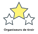 Organiseurs de tiroir