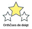 Orthčses de doigt