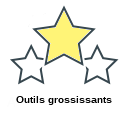 Outils grossissants