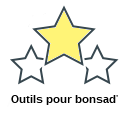 Outils pour bonsaď