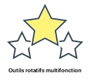 Outils rotatifs multifonction