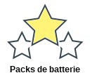 Packs de batterie