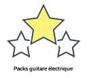 Packs guitare électrique