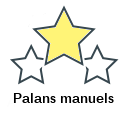 Palans manuels