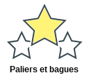 Paliers et bagues