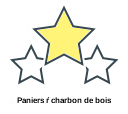 Paniers ŕ charbon de bois