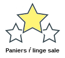 Paniers ŕ linge sale