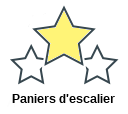 Paniers d'escalier