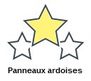 Panneaux ardoises