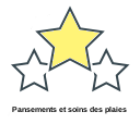 Pansements et soins des plaies