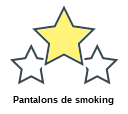 Pantalons de smoking