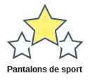 Pantalons de sport