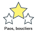 Paos, boucliers