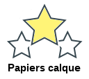 Papiers calque