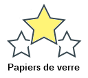 Papiers de verre