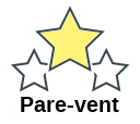 Pare-vent