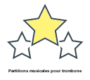 Partitions musicales pour trombone