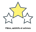 Pâtes, additifs et arômes