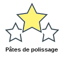 Pâtes de polissage