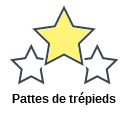 Pattes de trépieds