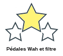 Pédales Wah et filtre